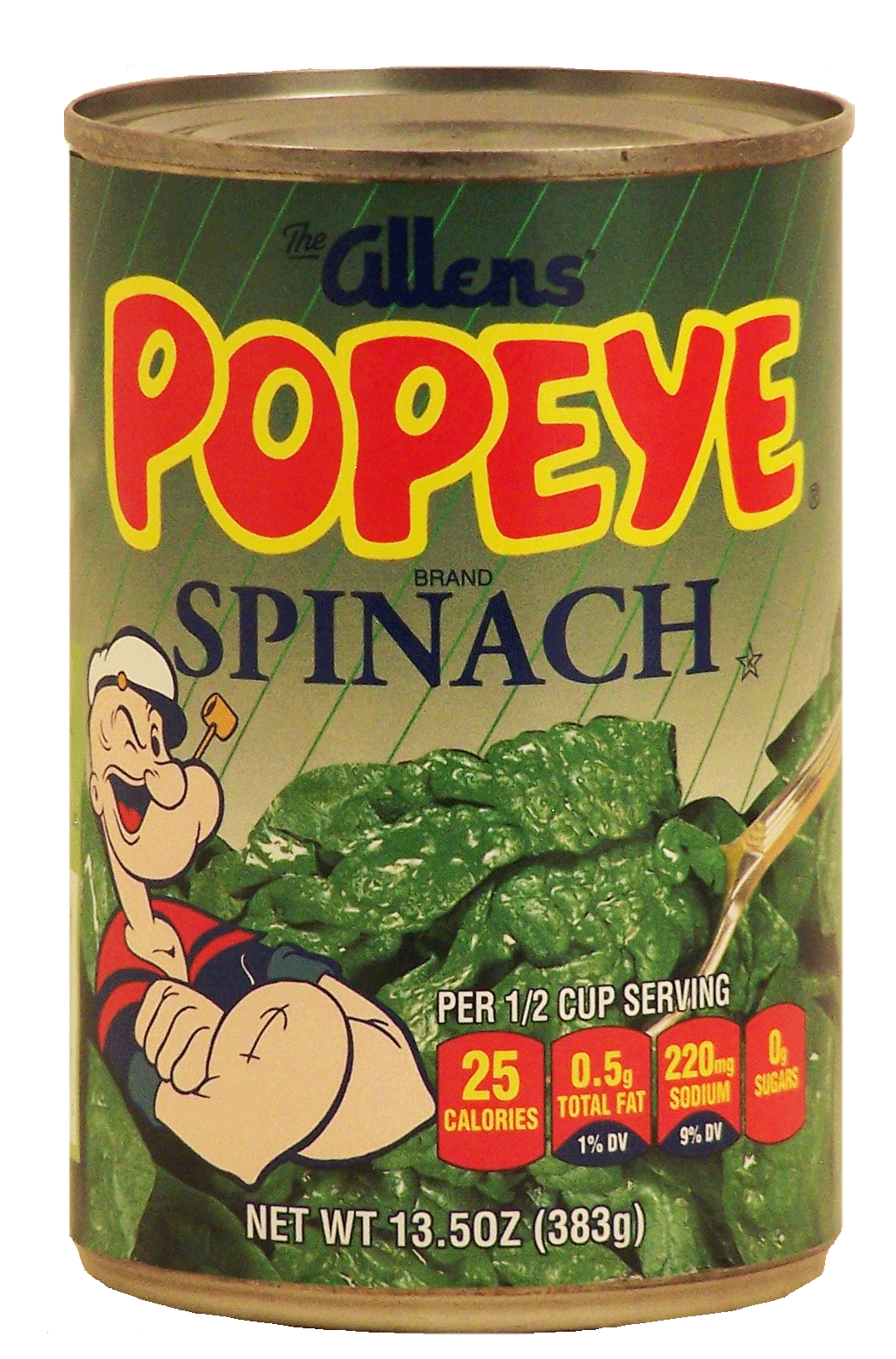 The Allens Popeye  spinach Full-Size Picture